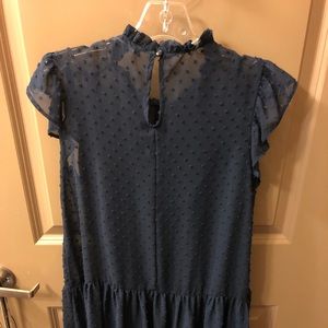 Atmosphere cute blue dress